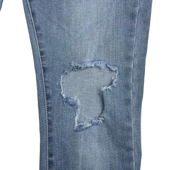 LEVI'S Premium 720 Super Skinny Ripped Knee Jean Sz 29 - Picture 5 of 7